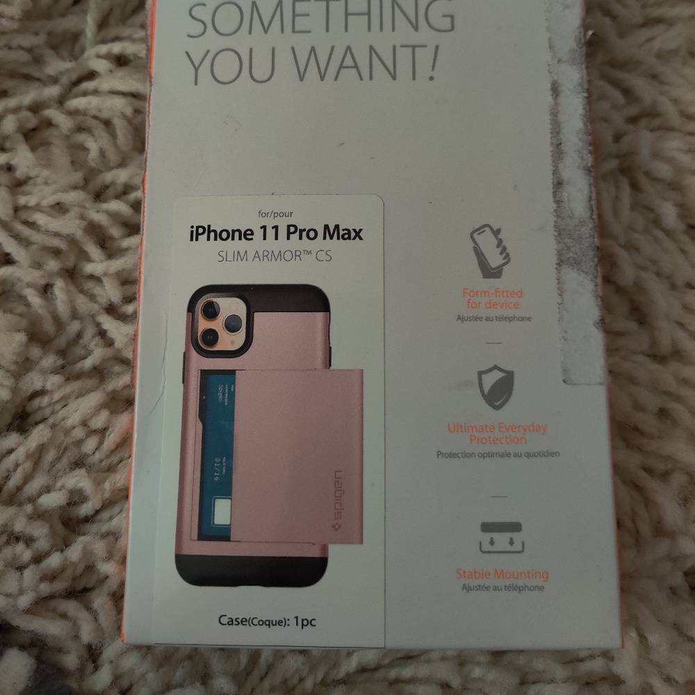 Iphone 11 pro max rose gold phone case